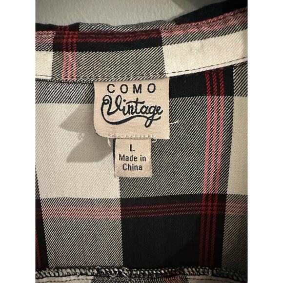 Como Vintage Studded Button up Western - Picture 3 of 4